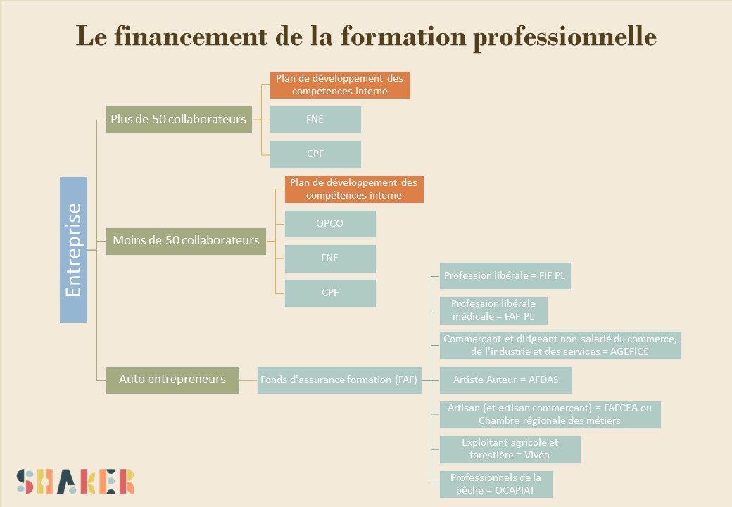 Comment Financer La Formation Professionnelle En Entreprise ? - Monshaker