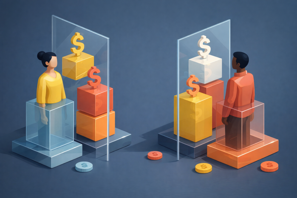 illustration de la transparence salariale